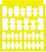 H Eyes 1 - Yellow Mecha Eye Enhancement Standard Size (3)
