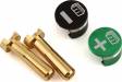 Battery Grabs w/4mm Bullets (Green)