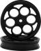 Looper Drag Racing Front Wheels (Black) (2) w/12mm Hex