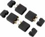 XT90 Male Connectors (Black) (4)