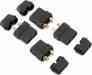 XT90 Female Connectors (Black) (4)