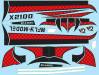X2100 Decal Sheet