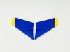 Twin 40mm F-18 (Blue) Horizontal Stabilizer