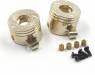 Brass Steering Knuckles 8g each For Axial SCX30