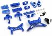 Aluminum Conversion Kit Losi 1/24 Micro-B 2WD Buggy Blue