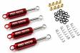 Aluminum Oil Filled Internal Sprung Shocks Traxxas TRX-4M Red