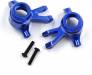 Aluminum Steering Knuckle Set Fits Traxxas Mini Maxx Dark Blue