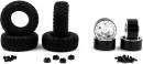 Alum CNC 5 Spoke Beadlock Wheel Set For Kyosho Mini-Z 4x4 D90