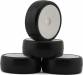 Sorex Pre-Glued 1/10 Touring Car Tires (White) (4) (32 Shore)