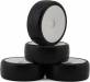 Sorex Pre-Glued 1/10 Touring Car Tires (White) (4) (36 Shore)