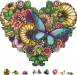 Wooden Puzzle Flower Heart 200 Pcs