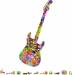 Wooden Puzzle Splatter Guitar 200 Pcs