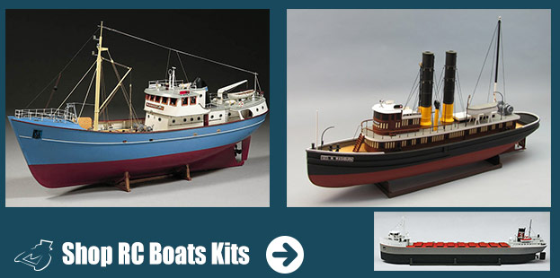 rc model boat kits for beginners