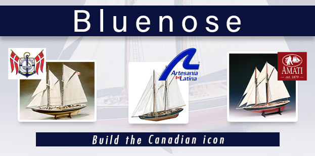 Bluenose Model Ship Kits