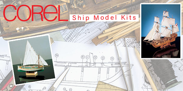 Corel Model Ship Kits